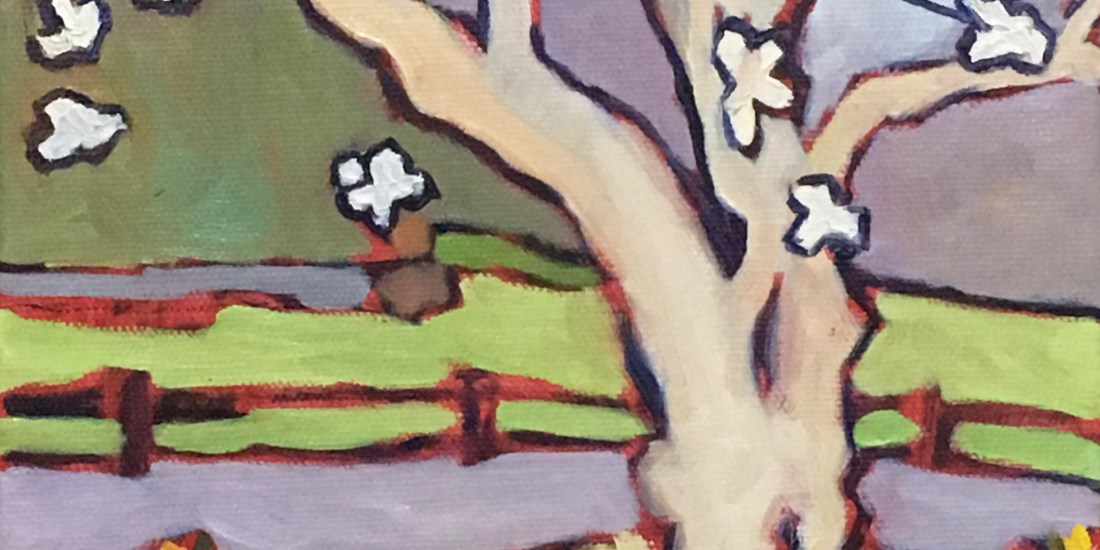 Magnolia Oil Painting for sale