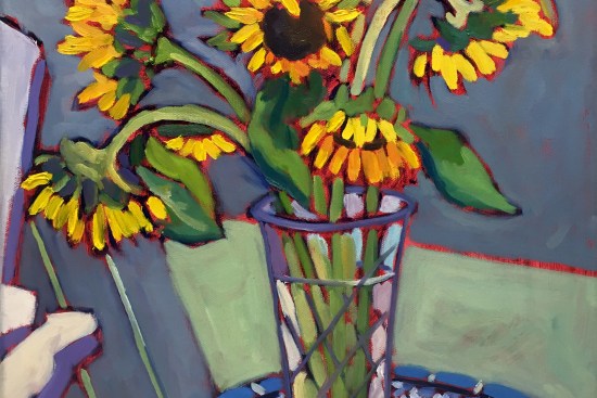 Sunflower Oil Painting on canvas