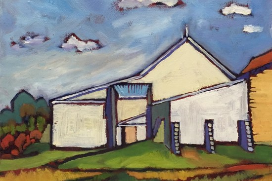 Plein Air Oil Painting on canvas