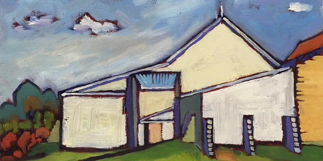 Plein Air Oil Painting on canvas