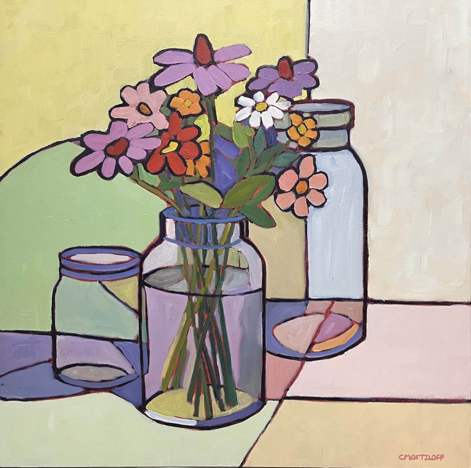 Floral Harmony” – CATHERINE J MARTZLOFF / Bright and Expressive